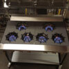 6 burner gas cooker coomercial gas cooker - Indian restaurant cooking range