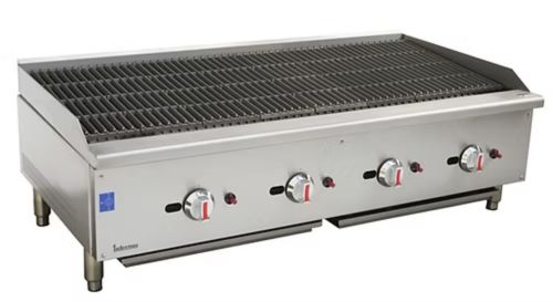 4 Burner Gas Radiant Charbroiler or Chargrill - 120cm or 48 inch