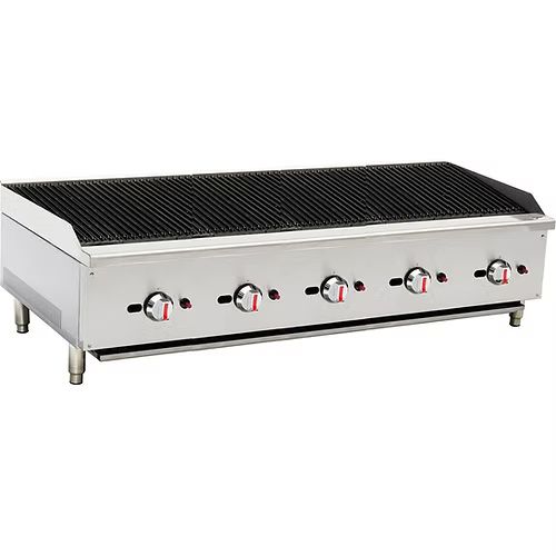 Gas Char Grill - 5 burner Char broiler or peri peri grill