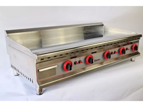 LPG ready Gas Griddle - 5 burner - 120cm or 48 inch