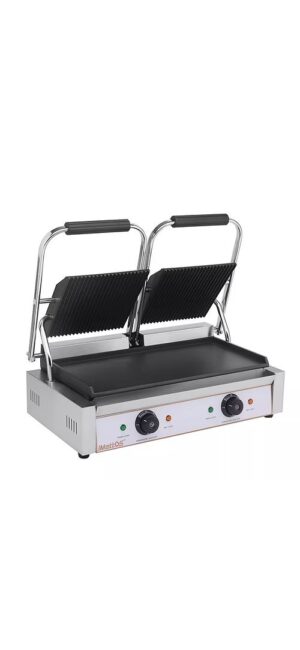 Panini Contact Grill Twin - Ribbed