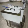 LPG Counter top Gas Fryer - Twin tank - 2x large basket