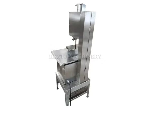 Commercial Butchers bone saw machine - fish meat cutting machine on stand