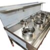 Chinese wok cooker - turbo power vortex 7 burners
