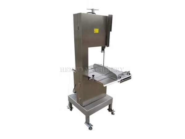 Commercial Butchers bone saw machine - fish meat cutting machine on stand