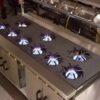 9 burner Commercial Gas cooker - two slow oven