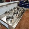 Chinese wok cooker - turbo power vortex 7 burners
