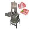 Commercial Butchers bone saw machine - fish meat cutting machine on stand