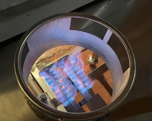 Chinese Wok cooker - 5 burner high power turbo wok cooking range - vortex burner