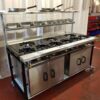 9 burner Commercial Gas cooker - two slow oven