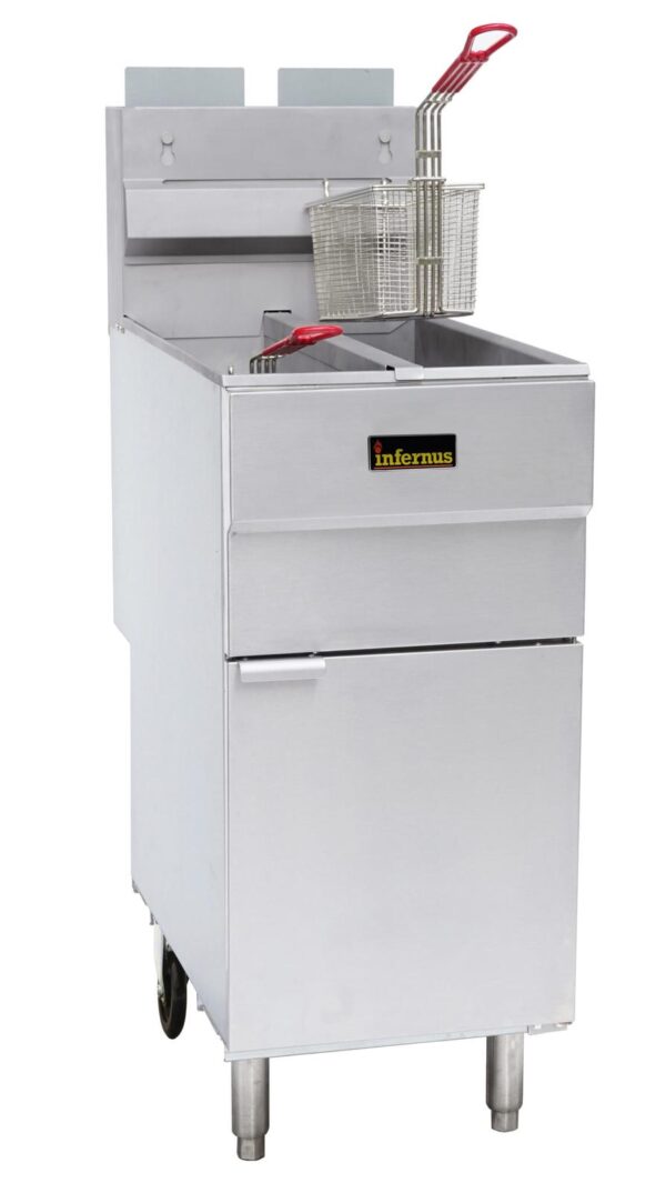 Twin tank Gas fryer - Floor standing commercial Gas Fat fryer