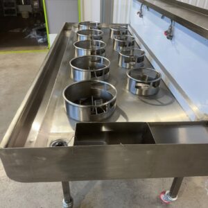 Chinese Wok Cooker HEAVY DUTY 9 Burner - Chinese or Thai Turbo Burner Gas Cooker