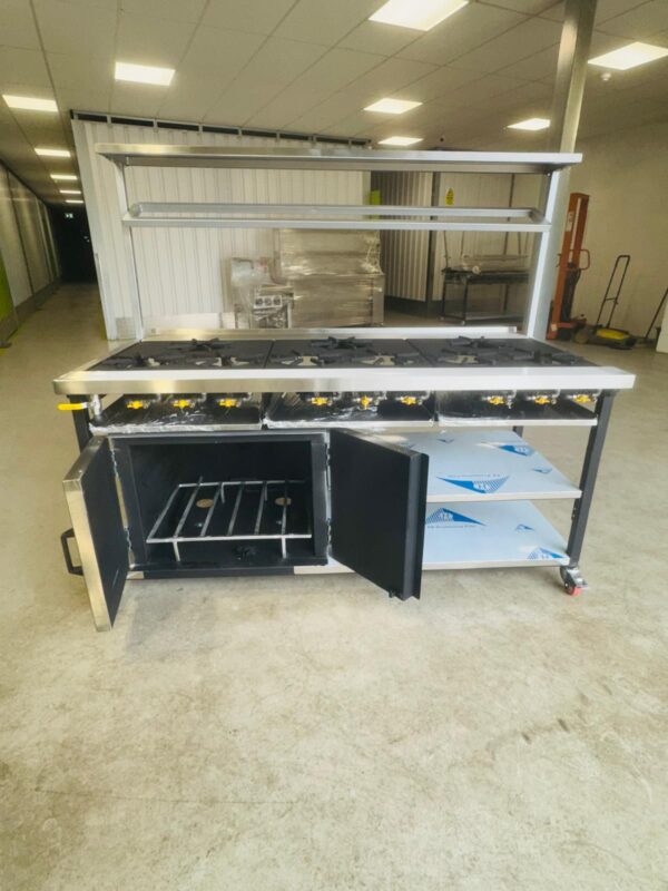 WhatsApp Image 2025-11-26 at 19.52.29_9a785d1d 9 burner commercial Indian restaurant gas cooker one oven