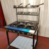 5 burner commercial GAS cooker - Heavy duty gas cooking range