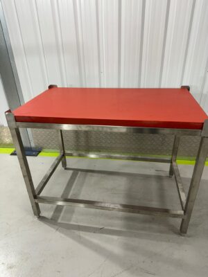 High Density Polyethylene butchers Block + Stand 1800mm