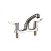 Twin mixer sink tap