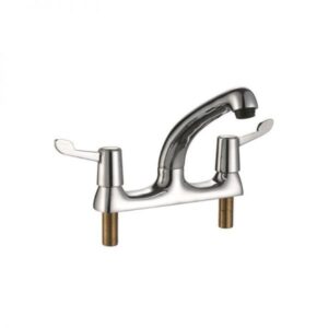 Twin mixer sink tap